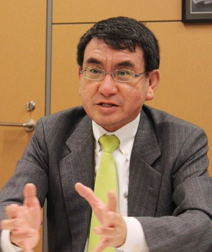 日议员河野太郎:中国青年应亲眼来看日本