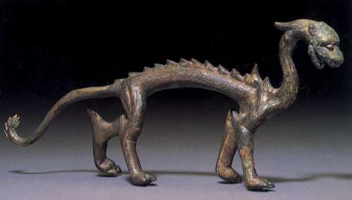 六朝金铜走龙珍稀(图)