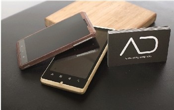 竹制手机环保耐用(图)