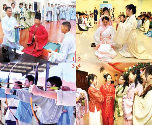 大马侨领发起汉服运动吁华人应以汉服为荣(图)