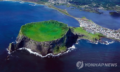 今年赴韩国济州城山日出峰中国游客已近20万人