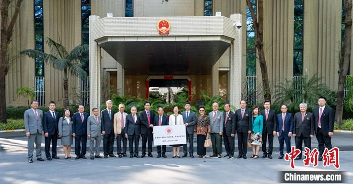 泰国潮州会馆捐款支持甘肃青海地震灾区救灾和重建