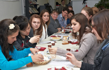 奥地利维也纳大学孔子学院举办传统茶文化讲座