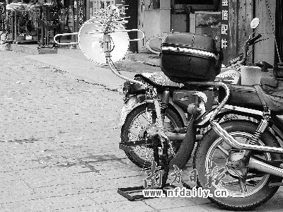 卫星电视天线 私装 猖獗 有线收费高为重要原因