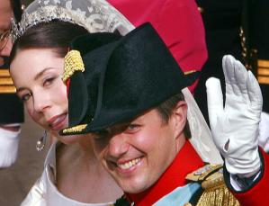 丹麦王储举行婚礼 再谱灰姑娘童话传奇-婚礼