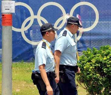 奥运马术保安准备就绪 保安维持“中度”(图)