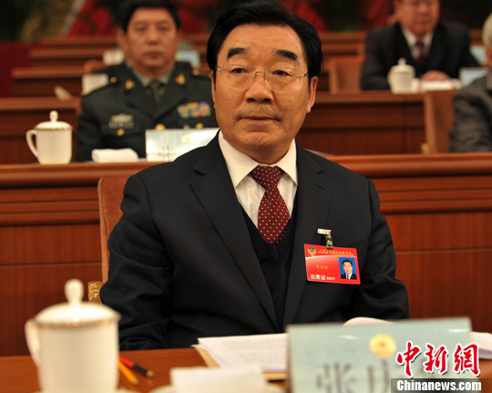 张庆黎当选河北省人大常委会主任