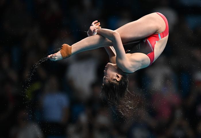 全红婵夺亚运会跳水女子10米跳台冠军