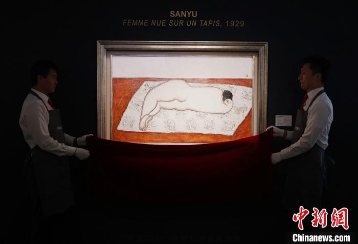 常玉画作亮相上海