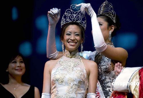 德州佳丽吴欣云摘取2009全美华埠小姐桂冠(图