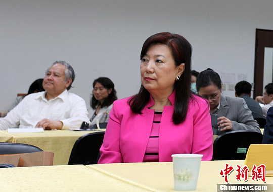 蒋方智怡:台湾再出现污损蒋介石铜像“只是逞一时之快”