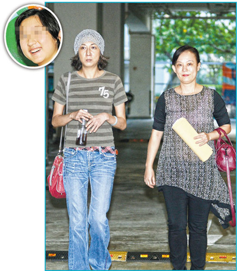 吴绮莉赴学校协调仍未见女儿吴卓林(图)