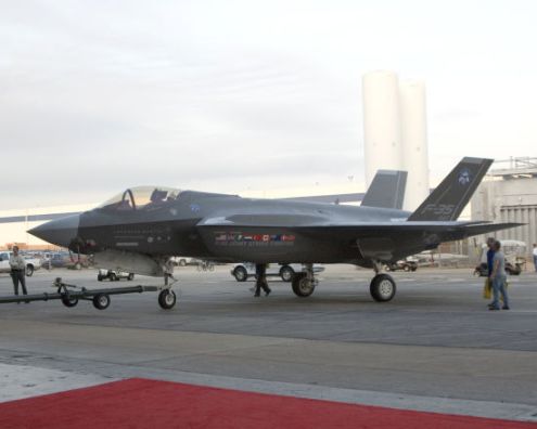 资料图:美国空军的F-35A战机。 资料图:美国空军的F-35A战机。