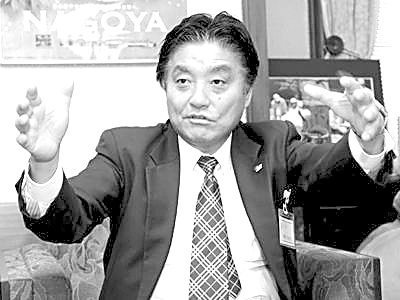 图为河村隆之其人。 图为河村隆之其人。