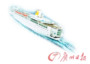 意大利“科斯塔·阿莱格拉”号邮轮。(资料图片) 意大利“科斯塔·阿莱格拉”号邮轮。(资料图片)