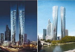 修道院广场塔建成效果图 修道院广场塔建成效果图