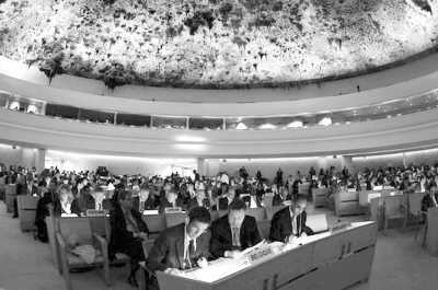 联合国人权理事会讨论叙利亚问题 联合国人权理事会讨论叙利亚问题