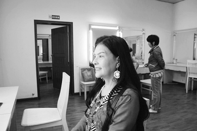 “励志婆婆”近照。 “励志婆婆”近照。