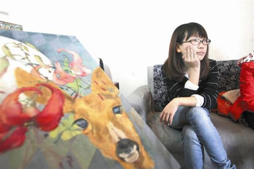 余蕾和她的作品 余蕾和她的作品