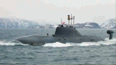 俄“海豹”号攻击核潜艇（资料图）
