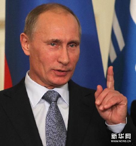 5月7日,俄罗斯当选总统普京即将正式就职.