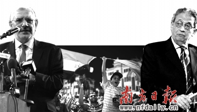 埃及总统大选今起举行,福图赫(图左)与穆萨(图右)是热门人选。 埃及总统大选今起举行,福图赫(图左)与穆萨(图右)是热门人选。