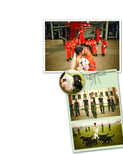 《烈焰柔情》婚纱照。 图片由摄影师提供 《烈焰柔情》婚纱照。 图片由摄影师提供