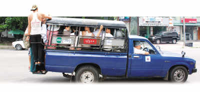 仰光公交车 仰光公交车