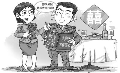 当我告诉她我只有小学文化时,她还以为我跟她开玩笑!我说了好几次,她才相信是真的。她佩服地对我说,过去老听说部队是所大学校,如今看来,果不其然!方 汉绘 当我告诉她我只有小学文化时,她还以为我跟她开玩笑!我说了好几次,她才相信是真的。她佩服地对我说,过去老听说部队是所大学校,如今看来,果不其然!方 汉绘