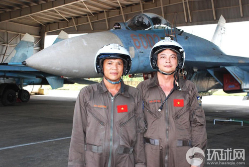 越南空军装备的苏27战斗机(资料图) 越南空军装备的苏27战斗机(资料图)