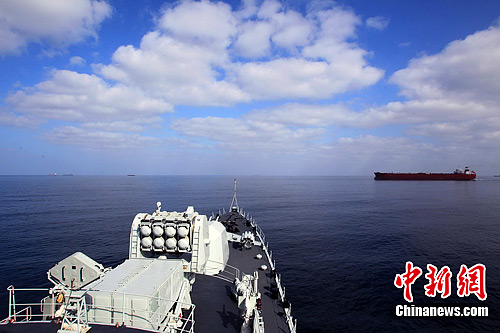 海军第十一批护航编队“青岛”舰 海军第十一批护航编队“青岛”舰