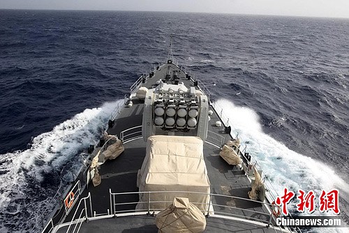 海军第十一批护航编队“青岛”舰 海军第十一批护航编队“青岛”舰