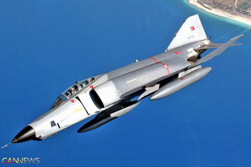 资料图:土耳其空军装备的F-4战机 资料图:土耳其空军装备的F-4战机