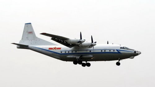 资料图:运-8运输机 资料图:运-8运输机