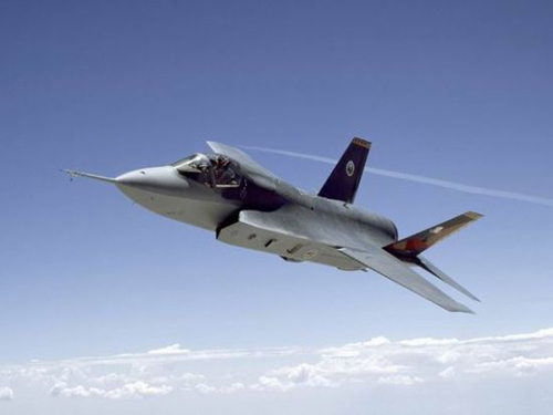 资料图:F-35战机 资料图:F-35战机
