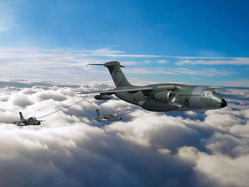 巴西研制KC-390中型军用运输机 巴西研制KC-390中型军用运输机