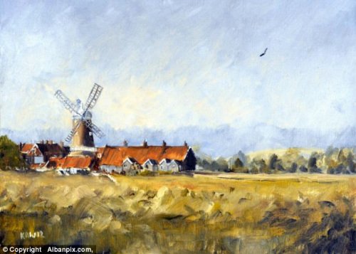 С�к�����ԭҰ�ϵķ糵��ũ��