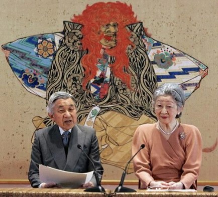 资料图片:日本天皇明仁和皇后美智子 资料图片:日本天皇明仁和皇后美智子