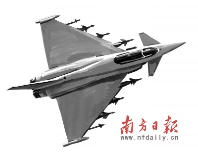 “台风”战斗机。 “台风”战斗机。