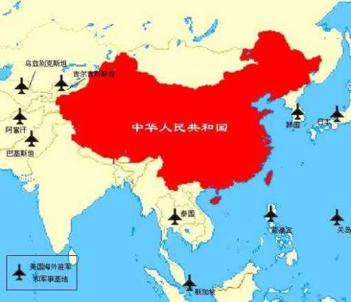 资料图:美调整海外军事基地 资料图:美调整海外军事基地