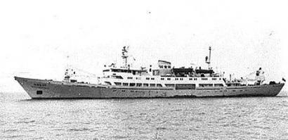 1978年出厂时的“向阳红09”船 1978年出厂时的“向阳红09”船