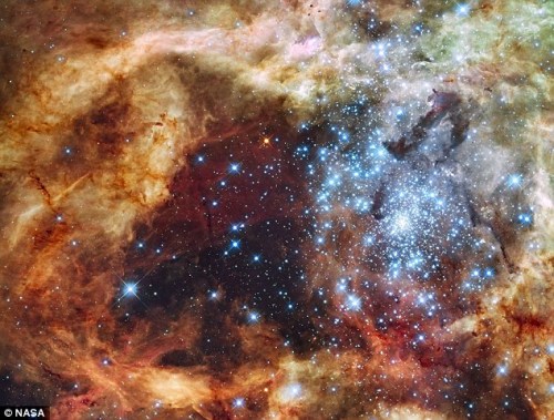 科学家在大麦哲伦星云内发现一颗大小是太阳300倍的恒星 科学家在大麦哲伦星云内发现一颗大小是太阳300倍的恒星
