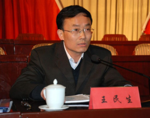 庐江县委书记王民生(资料图) 庐江县委书记王民生(资料图)