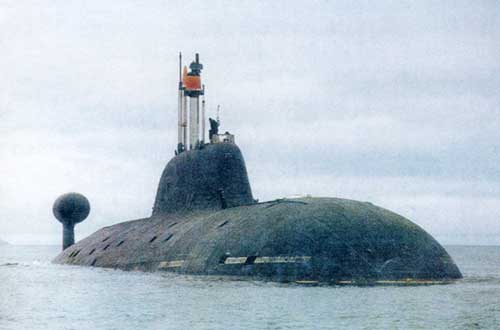 俄罗斯海军971型核潜艇 俄罗斯海军971型核潜艇