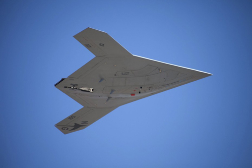 ����ͼ������X-47B���˻�