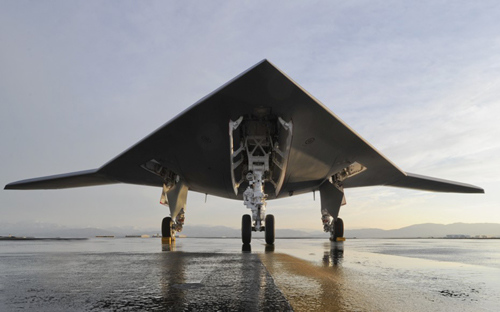 ����ͼ������X-47B���˻�