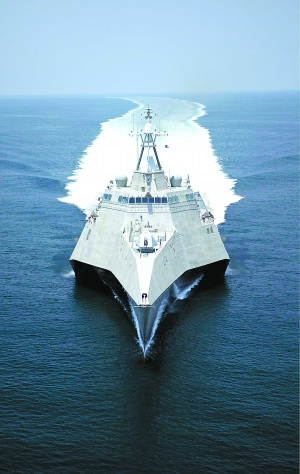 资料图:美军濒海战斗舰 资料图:美军濒海战斗舰