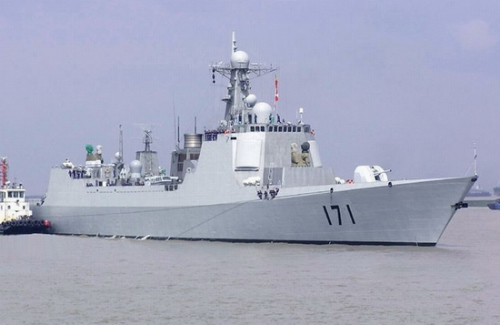 ����ͼ���й�����052C�͵�������