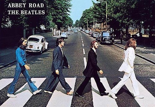 披头士乐队最后一张专辑《横渡》(Abbey Road)的封面(资料图) 披头士乐队最后一张专辑《横渡》(Abbey Road)的封面(资料图)