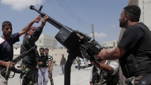 叙利亚反对派武装人员 叙利亚反对派武装人员